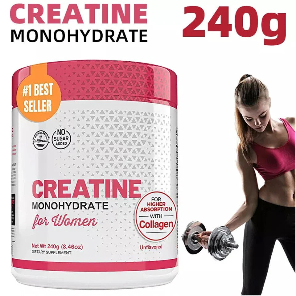 CREATINA MONOHIDRATADA, Tonifica y mejora tu rendimiento💪
