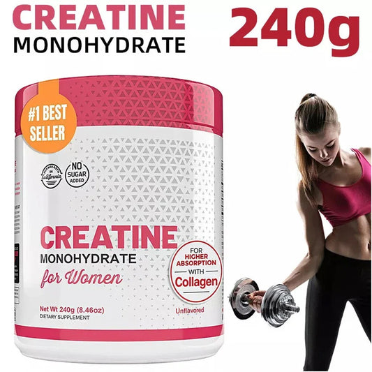 CREATINA MONOHIDRATADA, Tonifica y mejora tu rendimiento💪