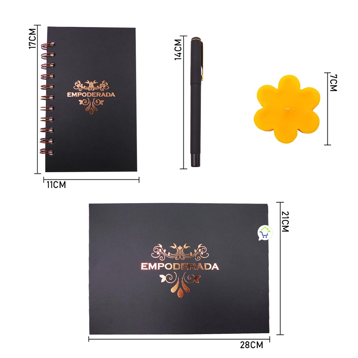 ✨Kit Empoderada✨ Resalta fuerza, lujo y motivación.❤️🔥