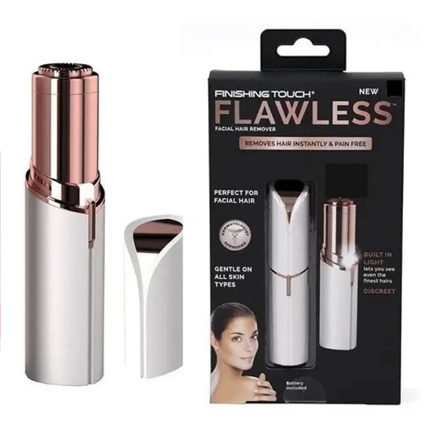 Removedor de Vello Facial