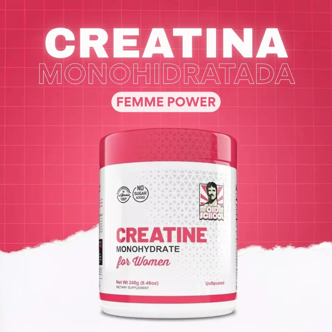 CREATINA MONOHIDRATADA, Tonifica y mejora tu rendimiento💪