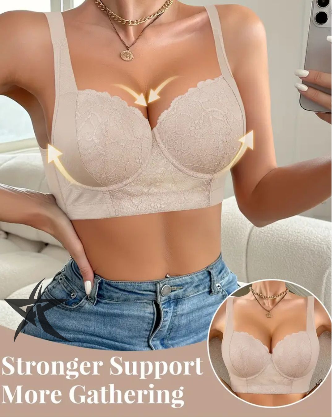 👑🌷😍BRASIER DIOSA NATURAL- Porque sentirte bien… también es poder.✨🎀.